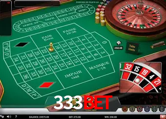 Roulette Table 333BET